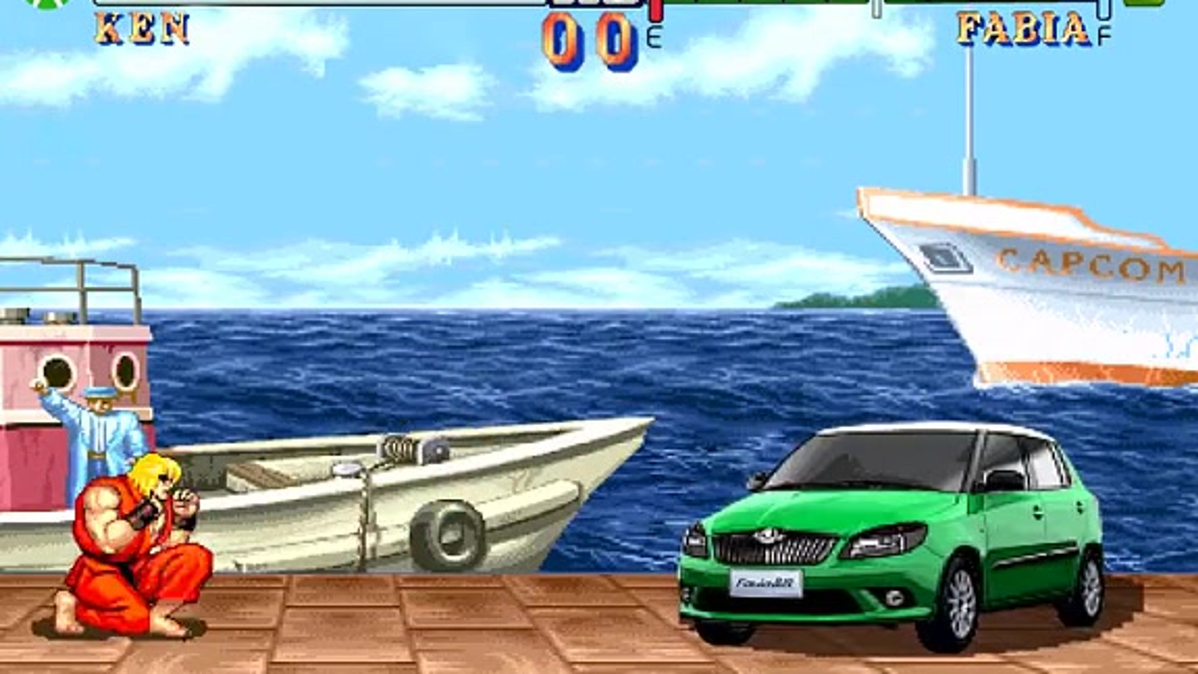 Skoda Fabia x Street Fighter C
